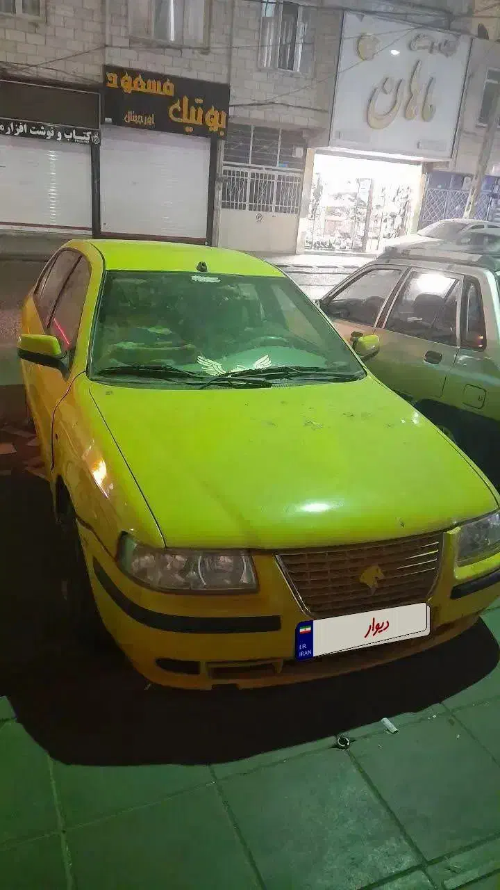 تاکسی سمند با امتیاز خط|خودرو سواری و وانت|کرج, حیدرآباد|دیوار