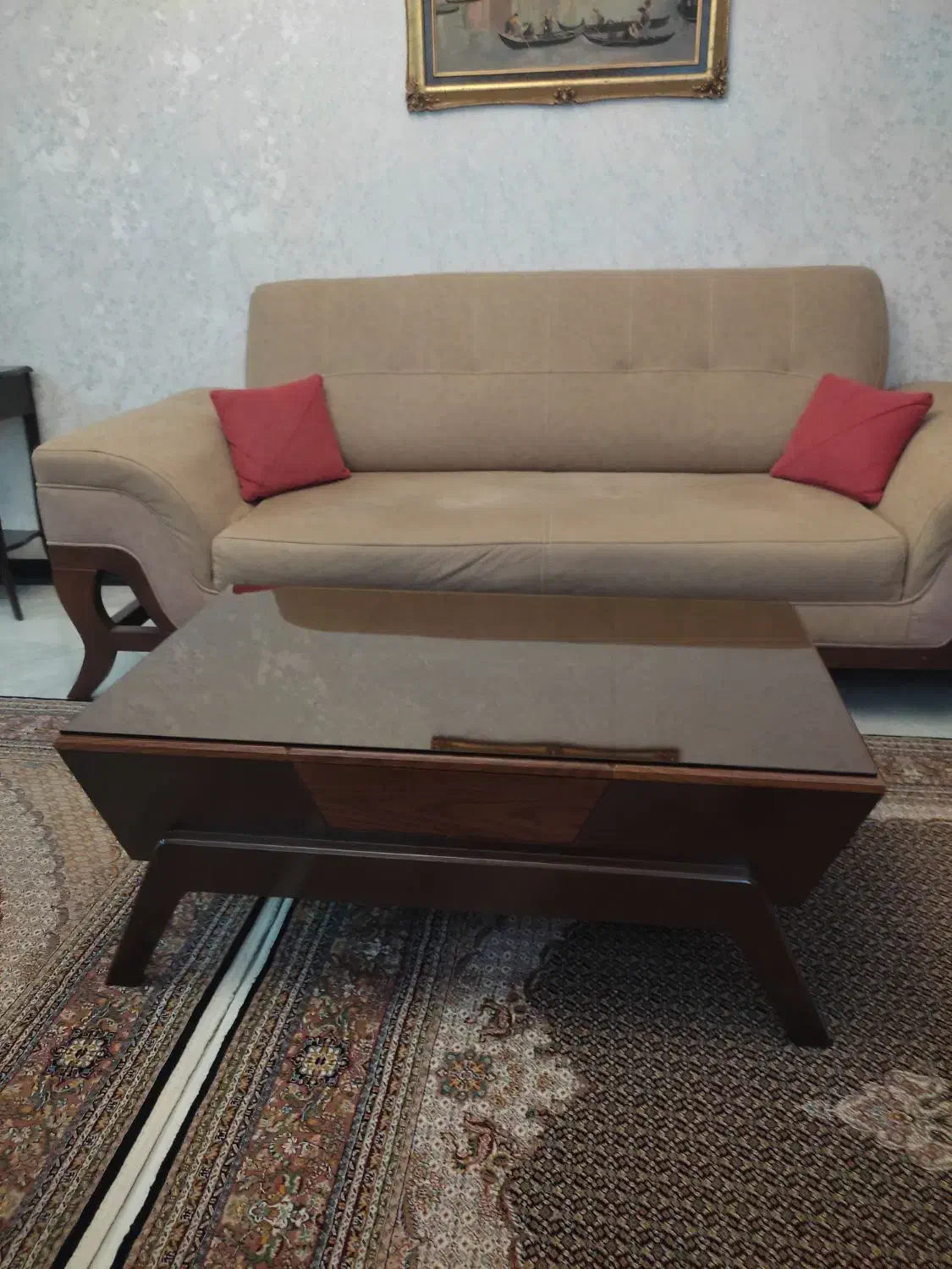 مبل ۵نفره|مبلمان خانگی و میز عسلی|تهران, مینابی|دیوار