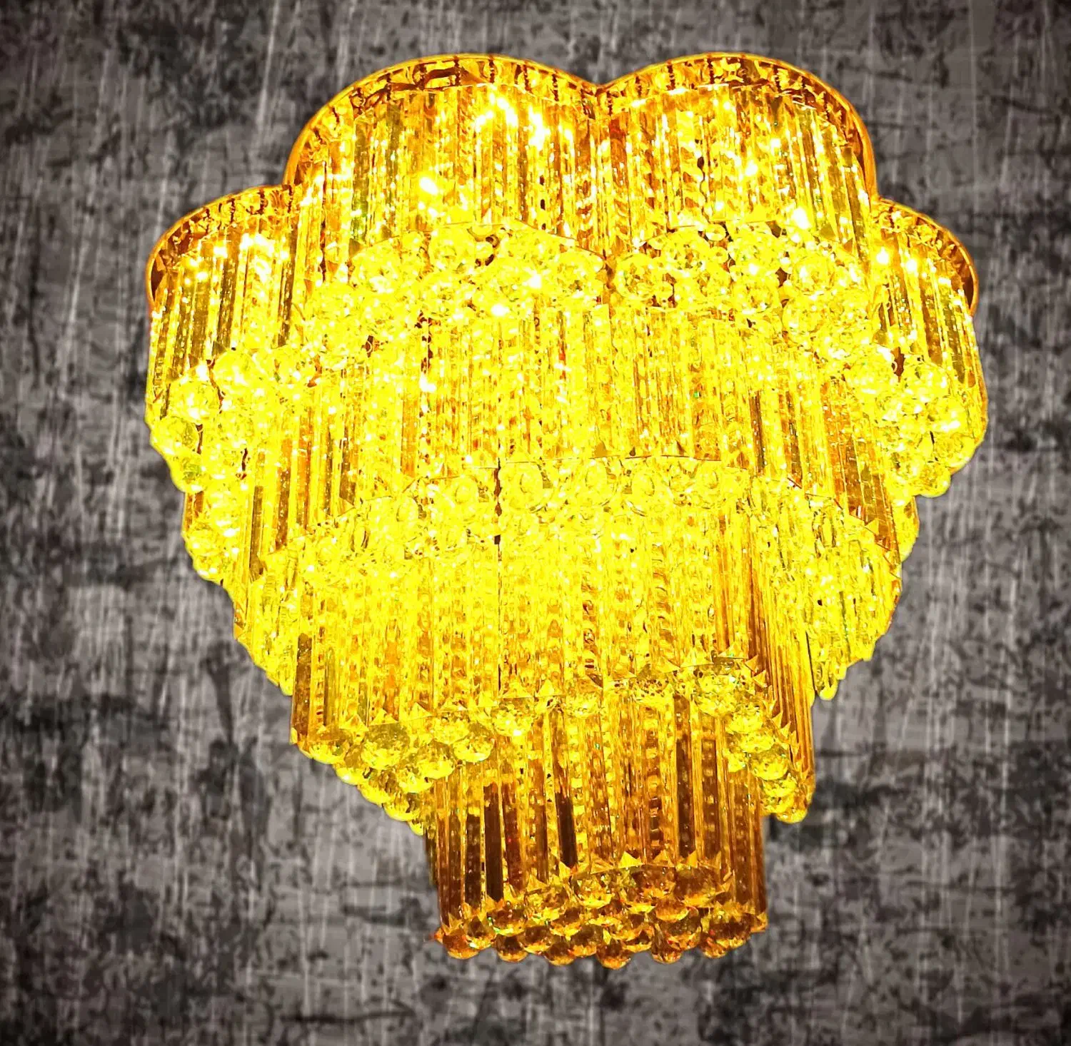 لوستر کریستالی مدل آرنیکا کد ۱۴۵|لوستر و چراغ آویز|قم, نیروگاه|دیوار