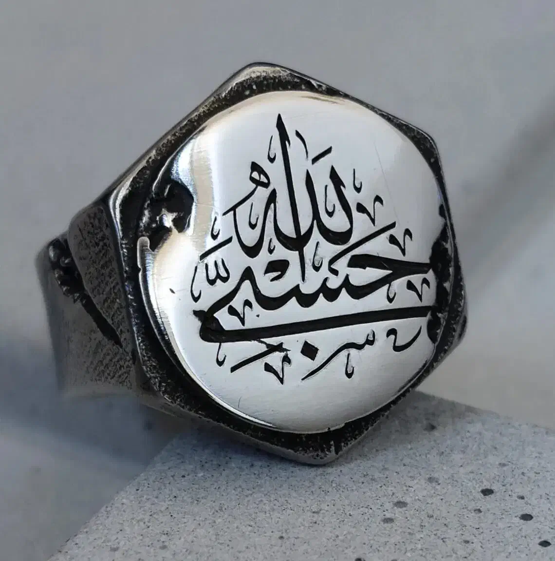 انگشتر . تمام استیل سفارشی|بدلیجات|خوی, |دیوار