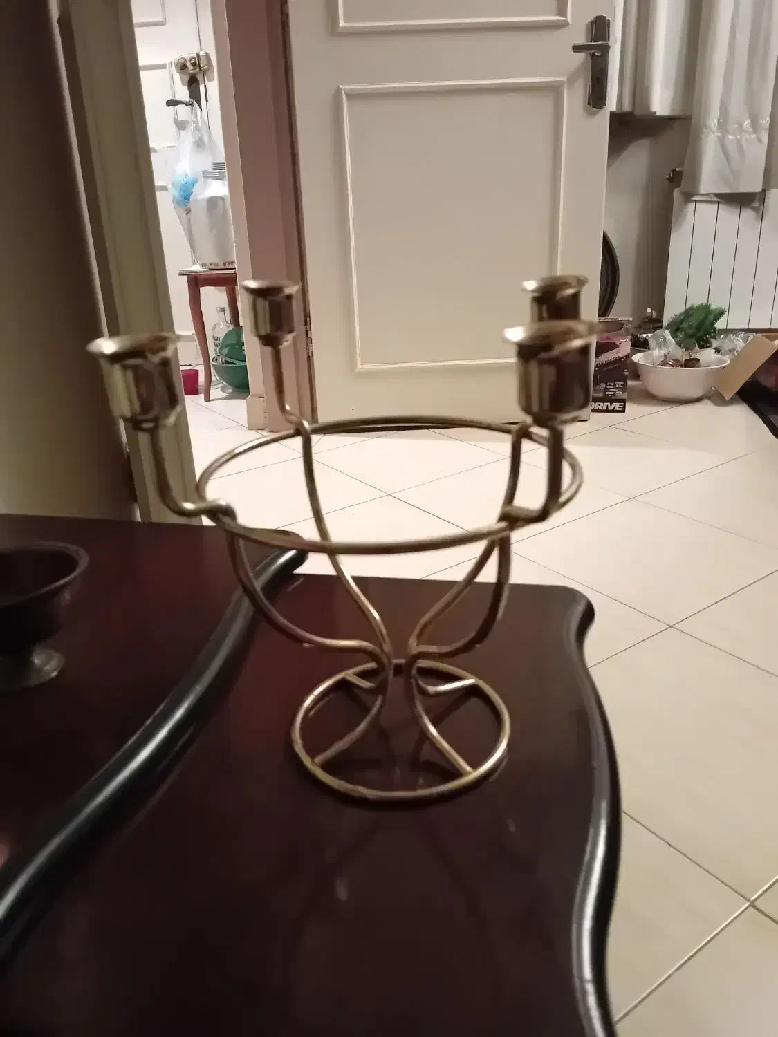 دوعدد جا شمعی با رنگ طلایی و نقره‌ای|صنایع دستی و سایر لوازم تزئینی|تهران, قیطریه|دیوار