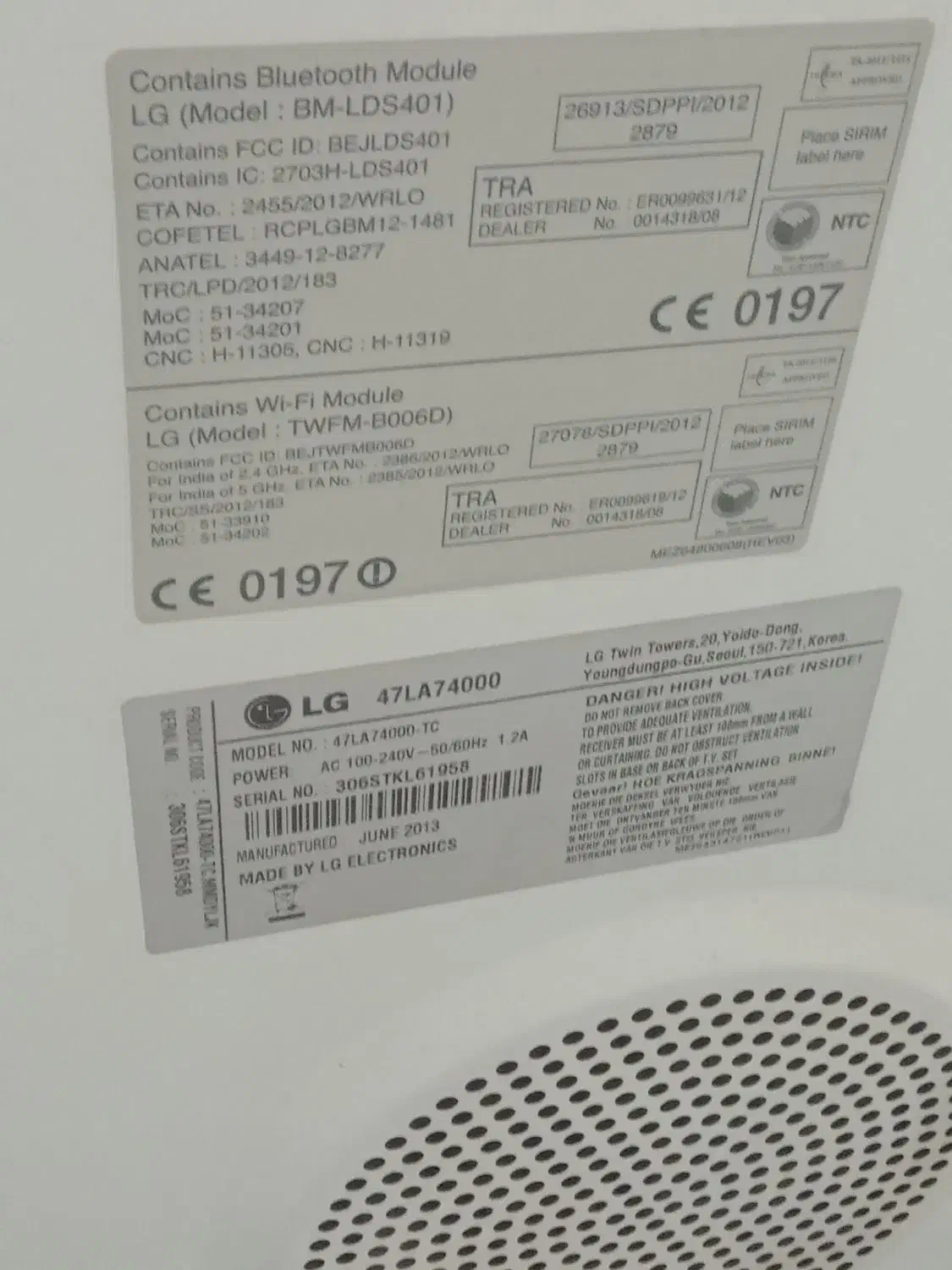 تلویزیون ۴۷اینچ|تلویزیون و پروژکتور|تهران, سجاد|دیوار