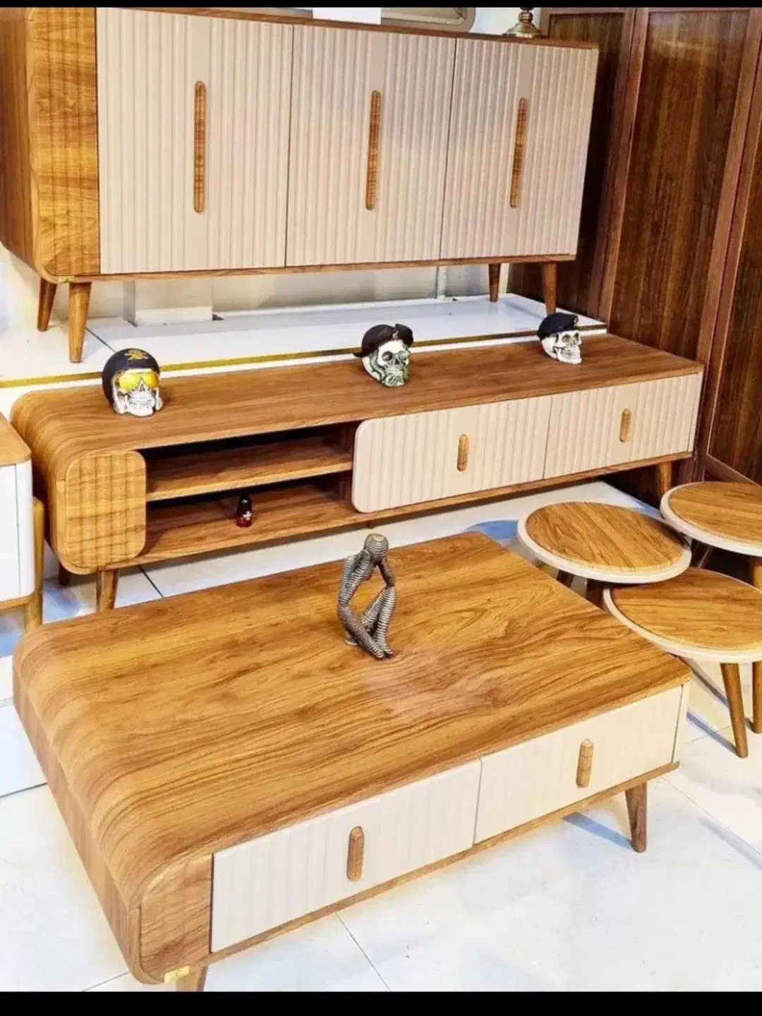 فروش ویژه عید جلومبلی عسلی جاکفشی کنسول میز تی وی|مبلمان خانگی و میز عسلی|چهاردانگه (تهران), |دیوار