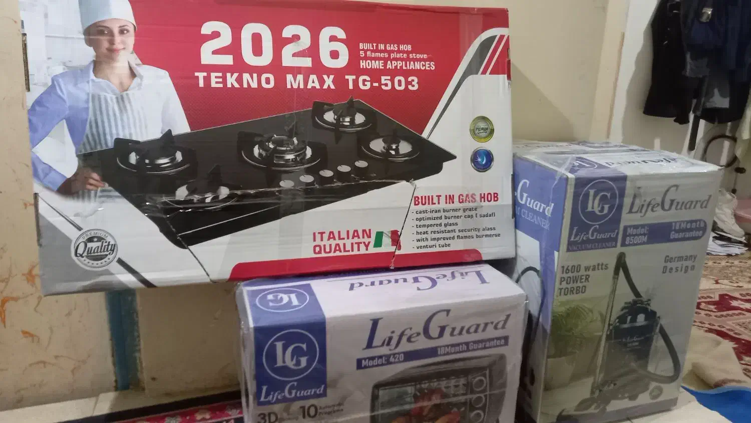 توستر .جارو برقی .گاز|سایر لوازم برقی|شهریار, شهرک نماز (دینار آباد)|دیوار