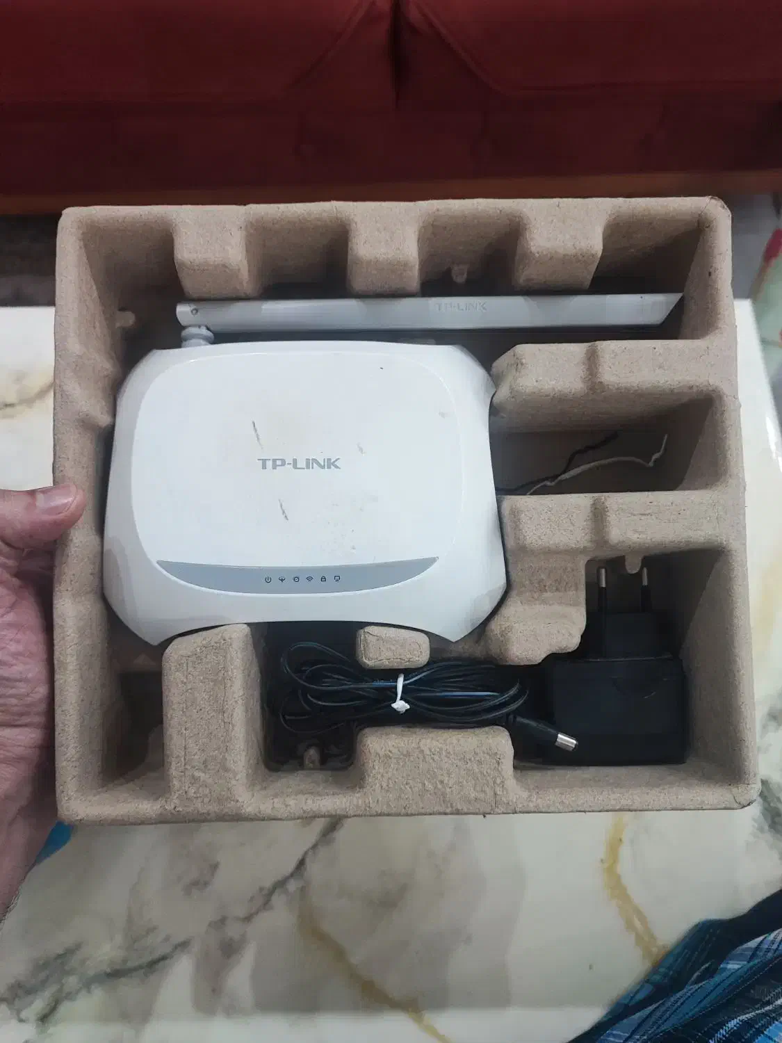 مودم adsl tp-link|مودم و تجهیزات شبکه|مشهد, دانشجو|دیوار