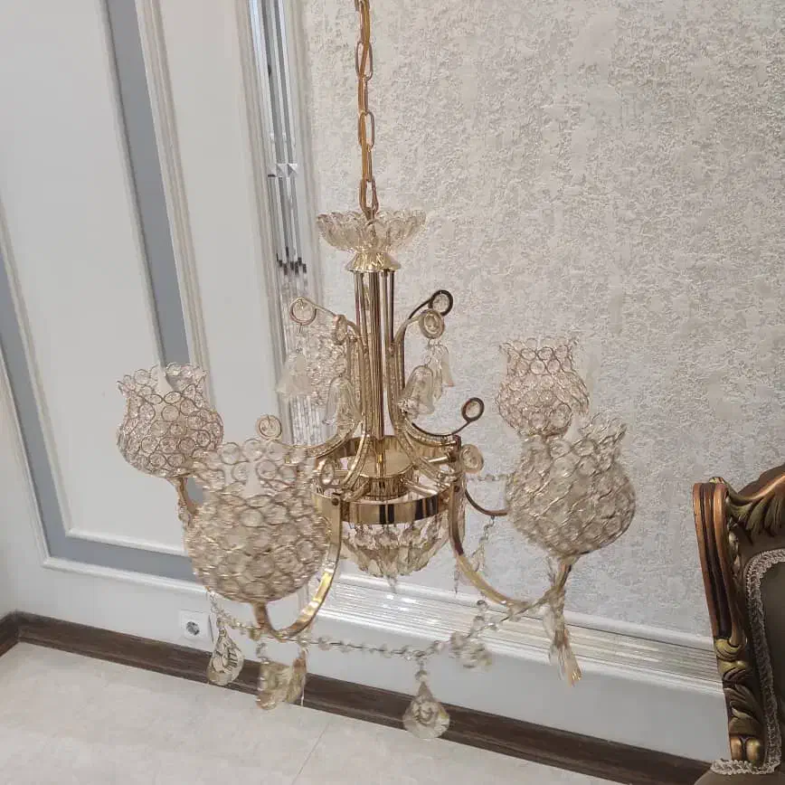 لوستر آب کاری شده|لوستر و چراغ آویز|اندیشه, اندیشه فاز ۲|دیوار