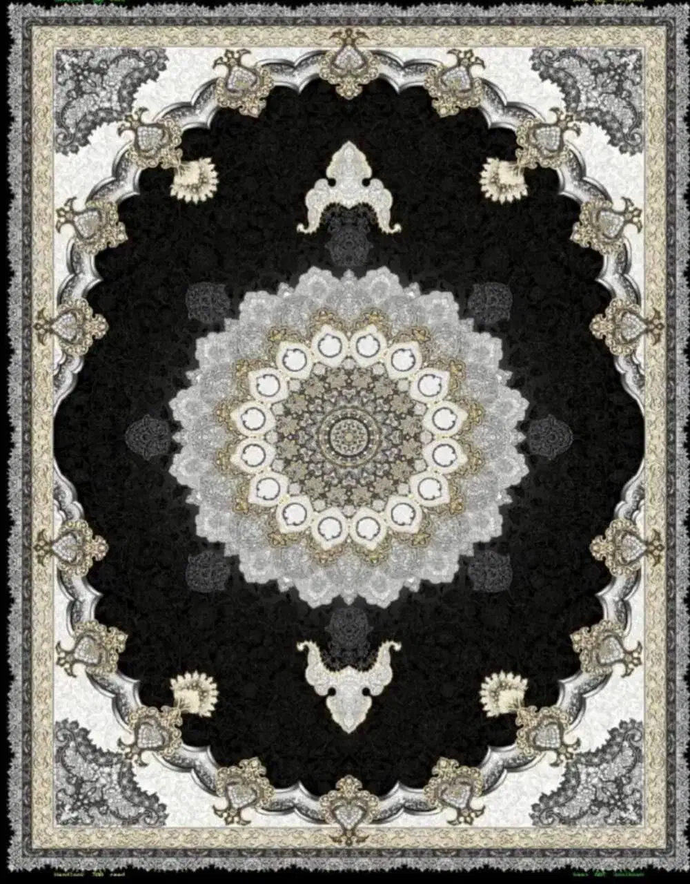 فرش1000شانه تراکم 3000 اقساط۱۵ماهه|فرش|کاشان, مزرعه نو|دیوار