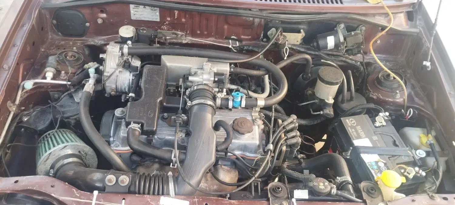 پراید صبا دوگانه فابریک 87،شاسی سالم|خودرو سواری و وانت|آشخانه, |دیوار