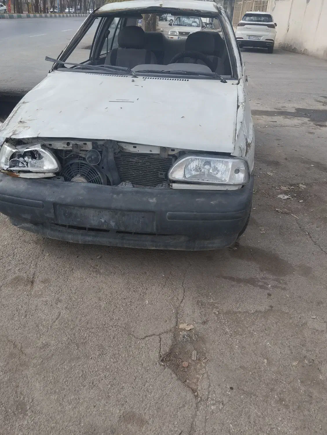 پراید تصادفی مدل ۹۷|خودرو سواری و وانت|گلپایگان, |دیوار