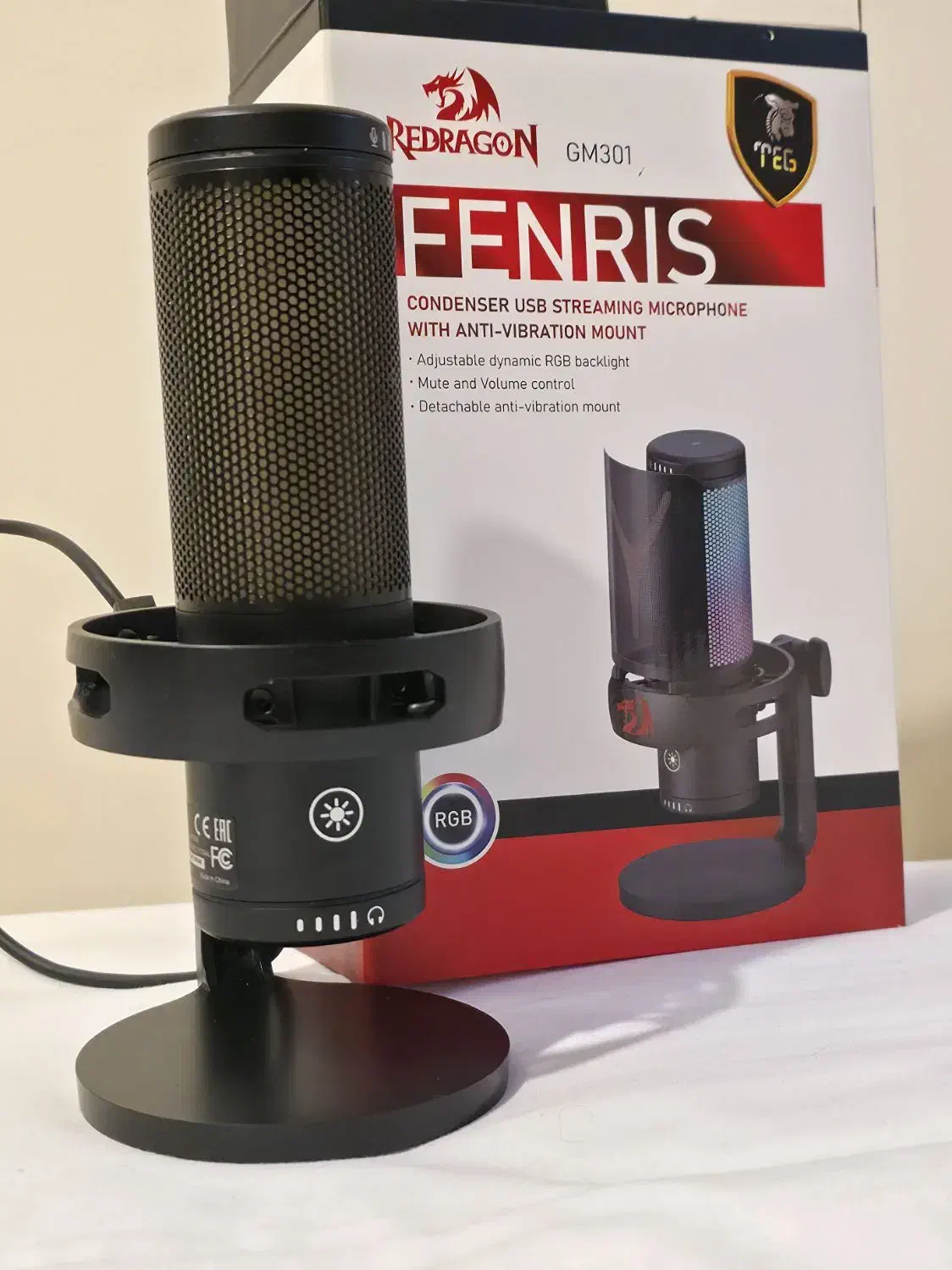 میکروفون گیمینگ ردراگون FENRIS GM301|قطعات و لوازم جانبی رایانه|رشت, بلوار گیلان|دیوار