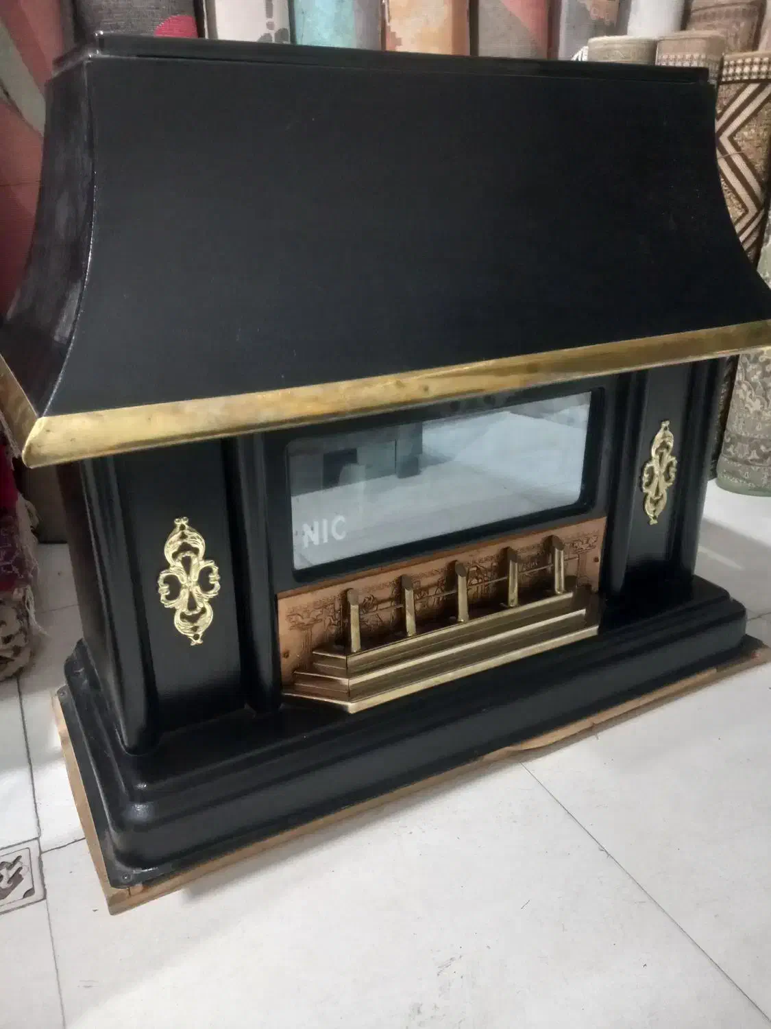 بخاری گازی طرح شومینه بزرگ|بخاری، هیتر، شومینه|فردیس, داوری|دیوار