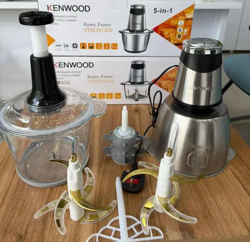 خردکن کنوود سه شاخه 3.8لیتری دو کاسه|خردکن، آسیاب، غذاساز|سبزوار, فیاض|دیوار