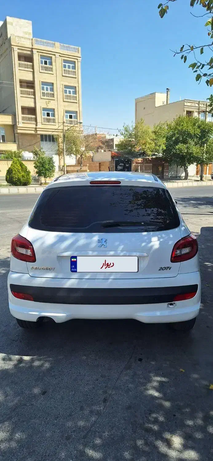 ۲۰۷ مدل ۴۰۱ فول|خودرو سواری و وانت|شیراز, پودنک|دیوار