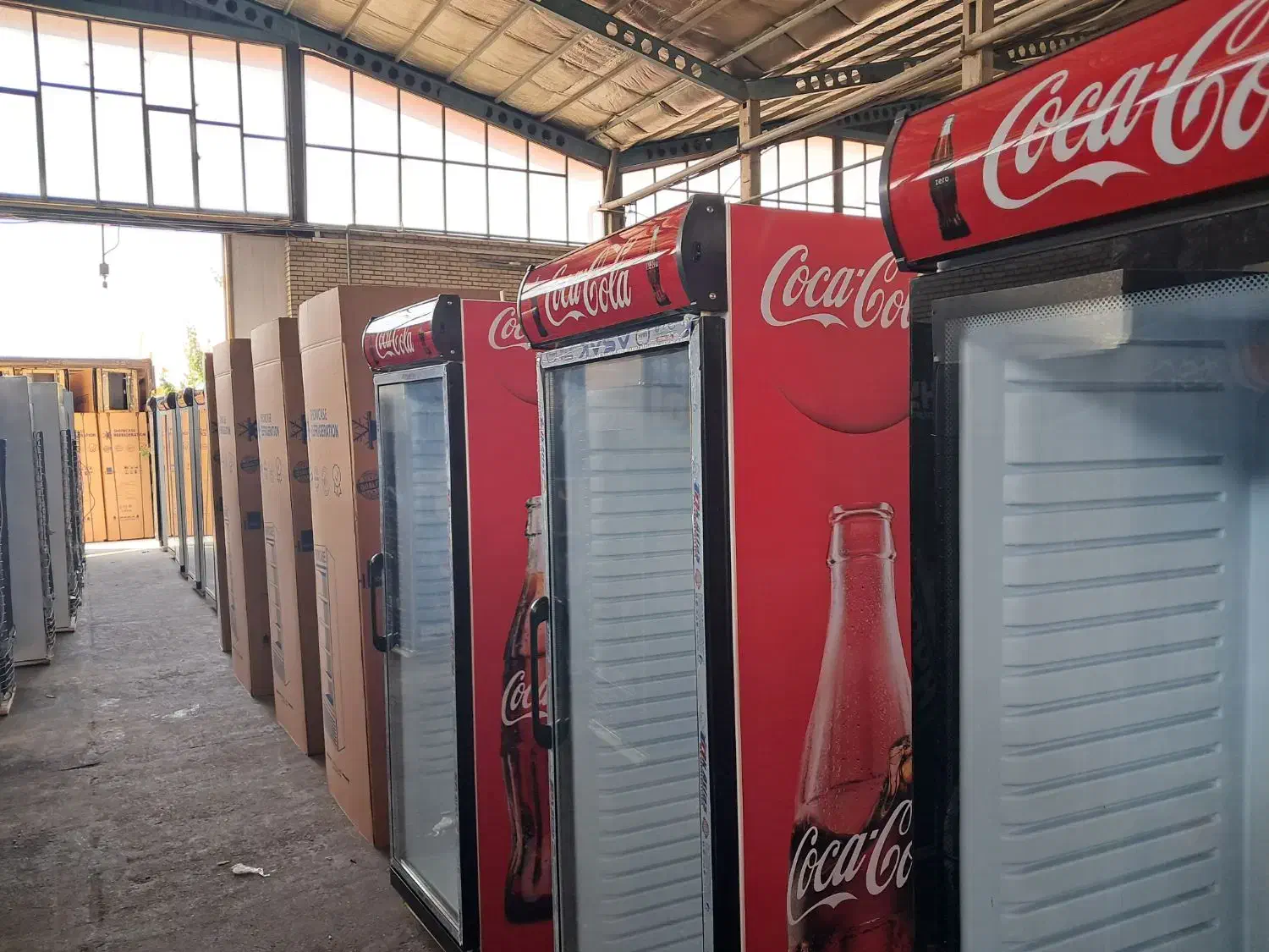 یخچال درب شیشه ای بصورت عمده و تک فروشی|یخچال و فریزر|تبریز, |دیوار