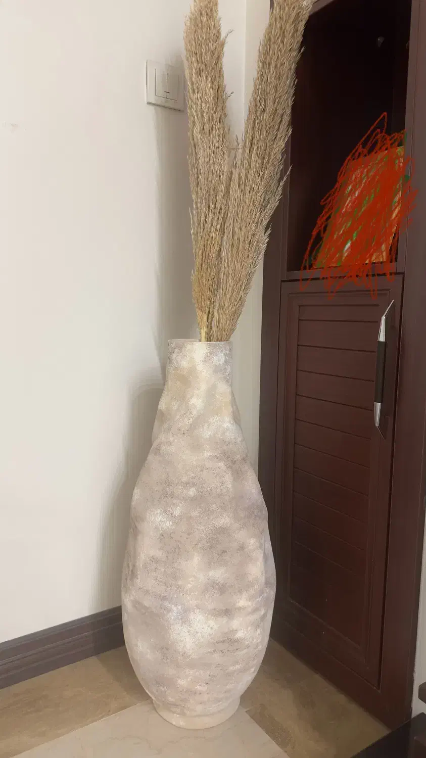 گلدان کنار سالنی|صنایع دستی و سایر لوازم تزئینی|تهران, تهرانپارس غربی|دیوار