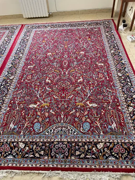 دو عدد فرش ۶ متری|فرش|رشت, منظریه|دیوار