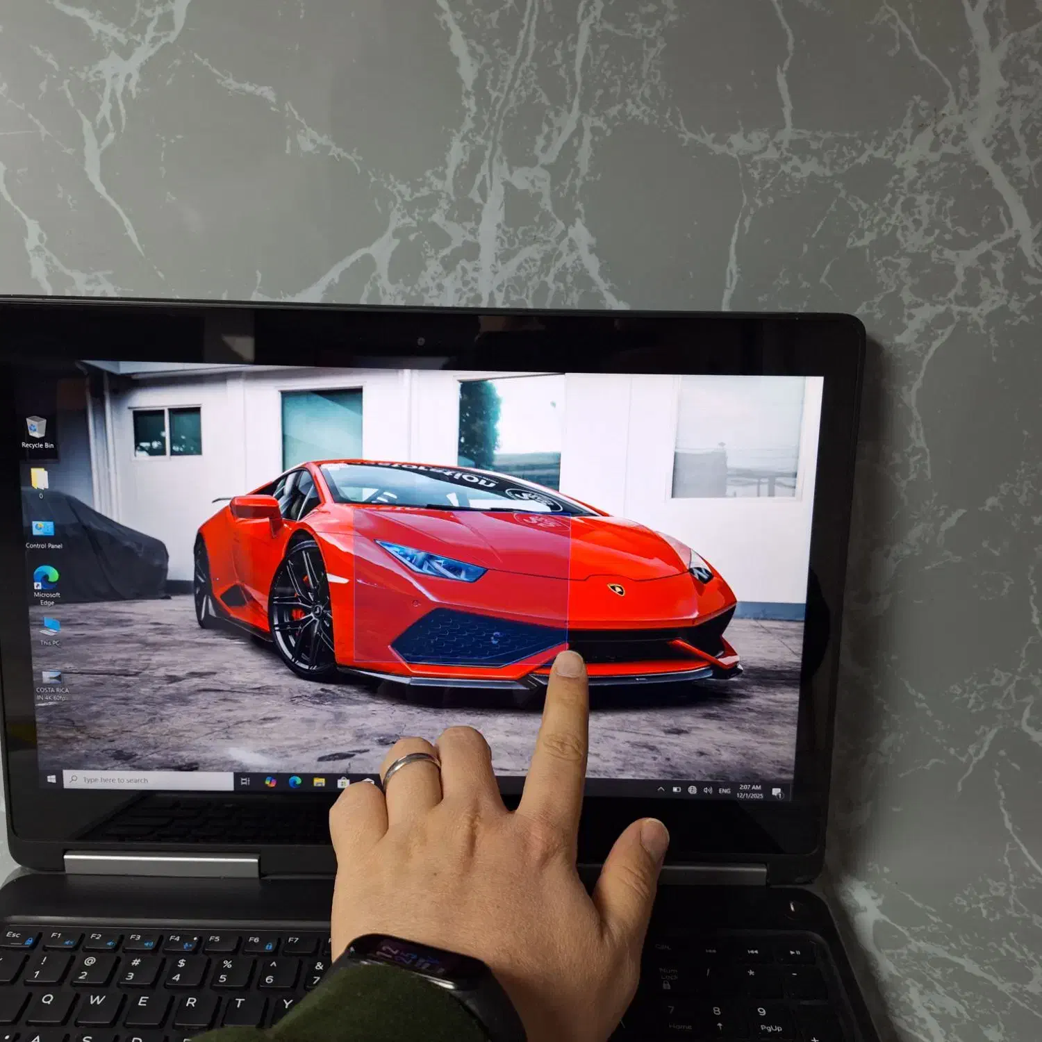 لپ تاپ قدرتمند لمسی گیمینگ 7520|رایانه همراه|قزوین, |دیوار