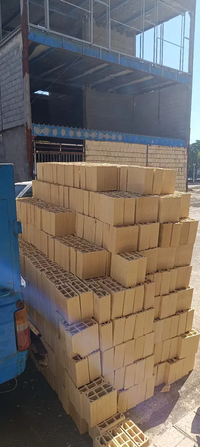 ارسال مستقیم از کارخانه بلوکه سفالی آجر ده سوراخه|مصالح و تجهیزات ساختمان|مشهد, خواجه ربیع|دیوار