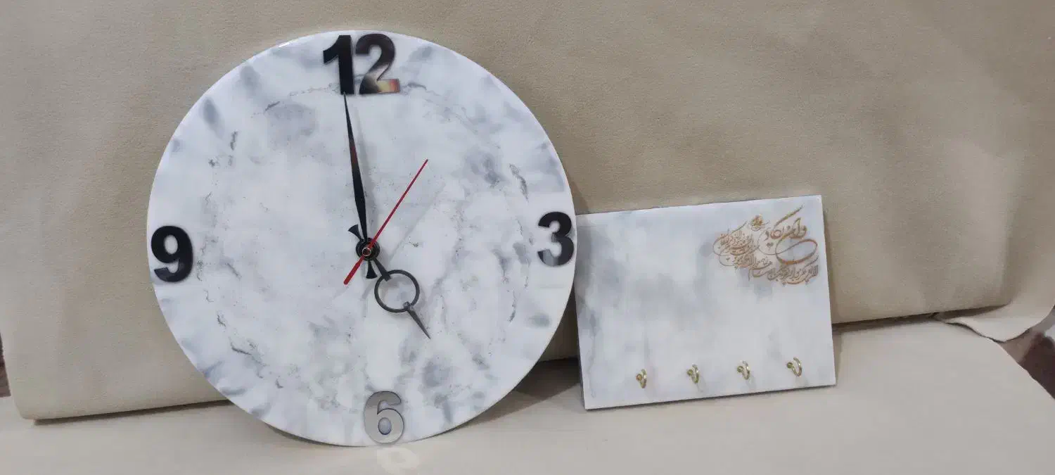 ساعت دیواری رزینی|ساعت دیواری و تزئینی|بومهن, |دیوار