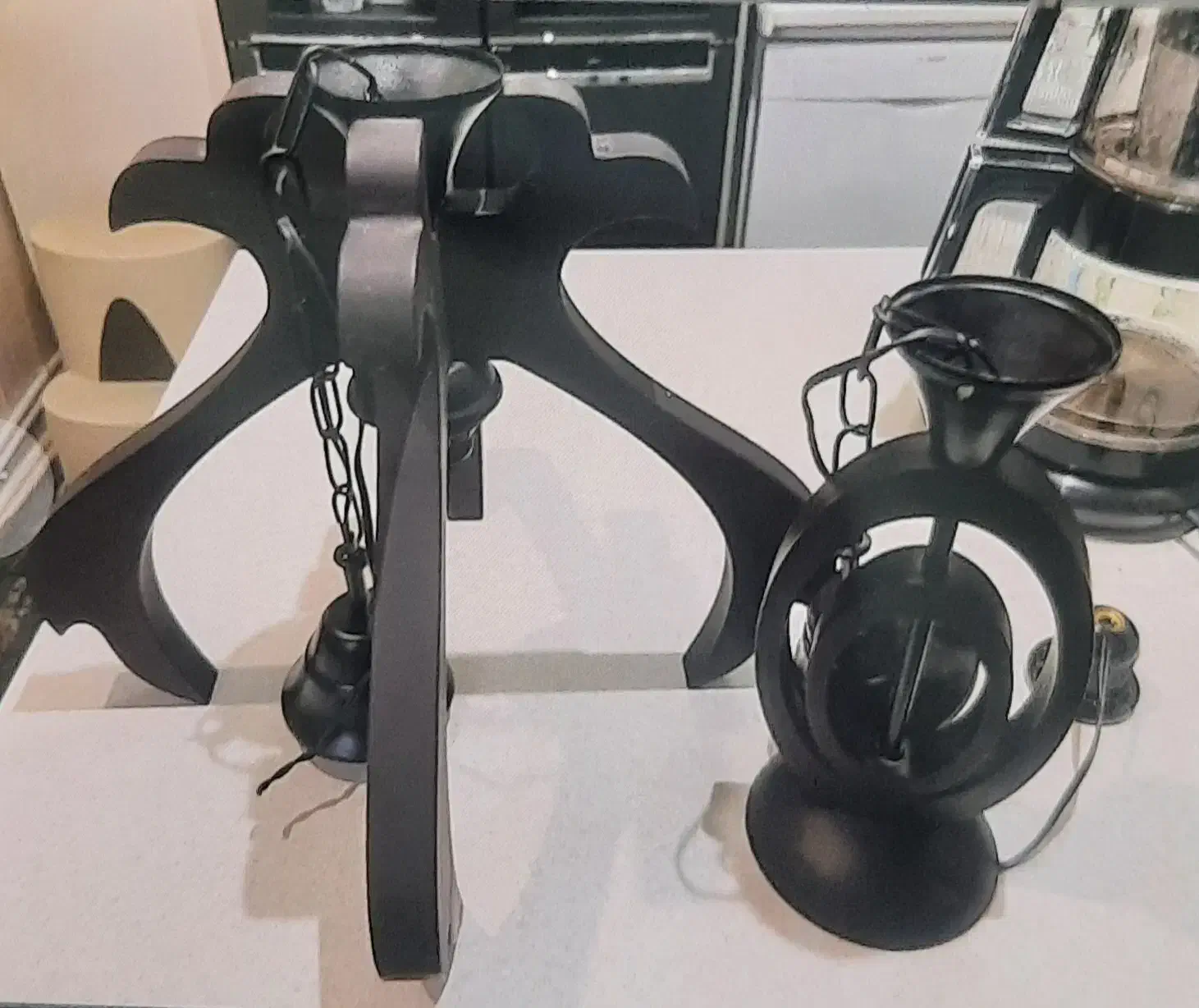 لوستر چوبی|لوستر و چراغ آویز|تهران, سازمان برنامه شمالی|دیوار