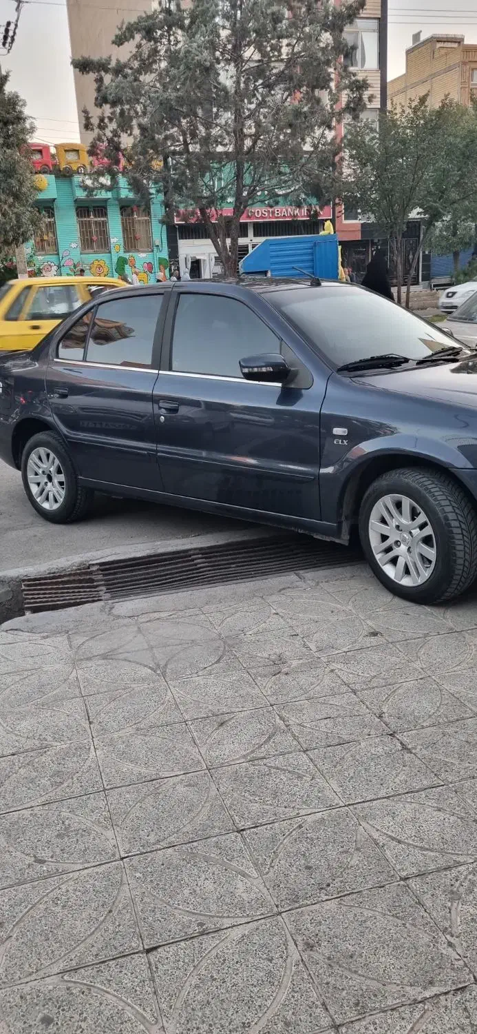 سمند سورن 95 elx بدون رنگ کم کار|خودرو سواری و وانت|کرمانشاه, |دیوار