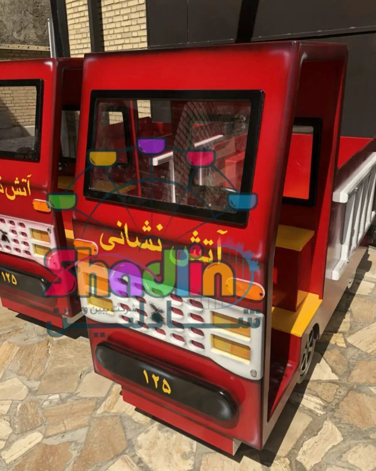 ماشین آتش نشانی مشاغل کودک /خانه بازی /کودک/شادلین|اسباب‌‌بازی|شیراز, حومه شیراز|دیوار