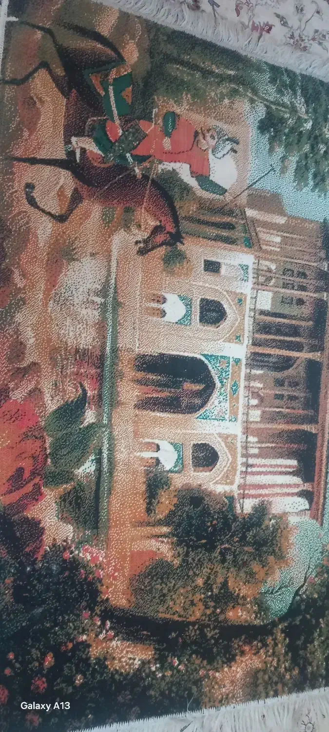 قالیچه|فرش|رضویه, |دیوار