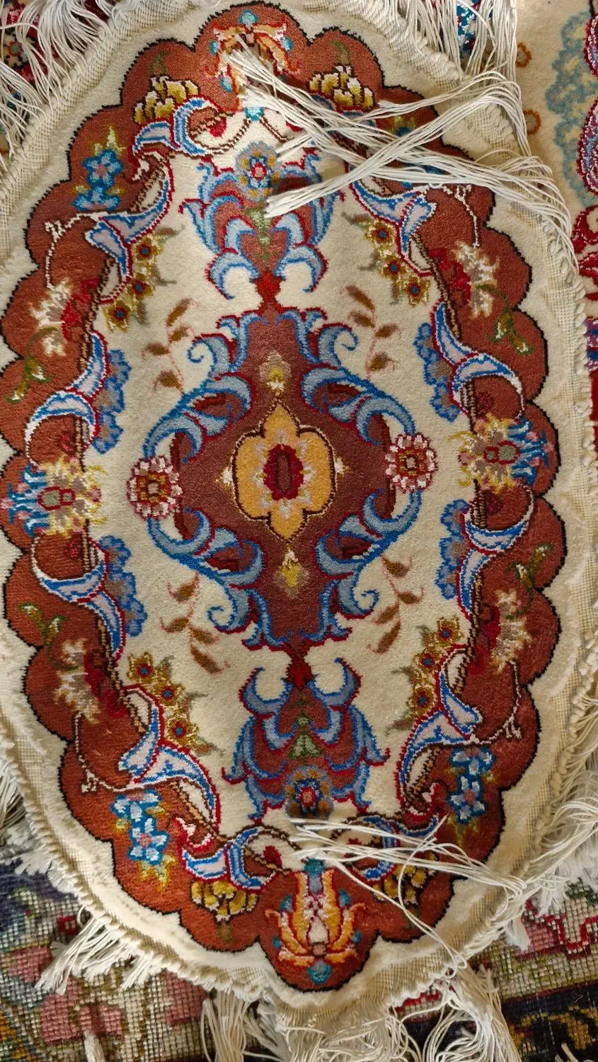 ست بیضی رو میزی(اقساطی)|فرش|تبریز, |دیوار