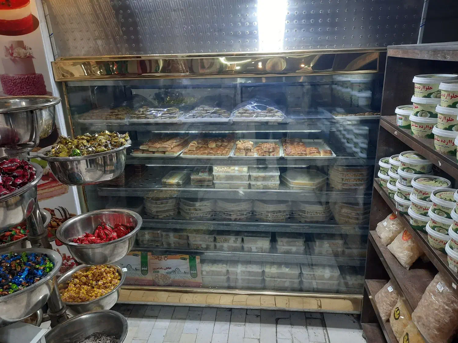 فروش فریزر دو متری ویخچال پرده هوا|فروشگاه و مغازه|یزد, |دیوار