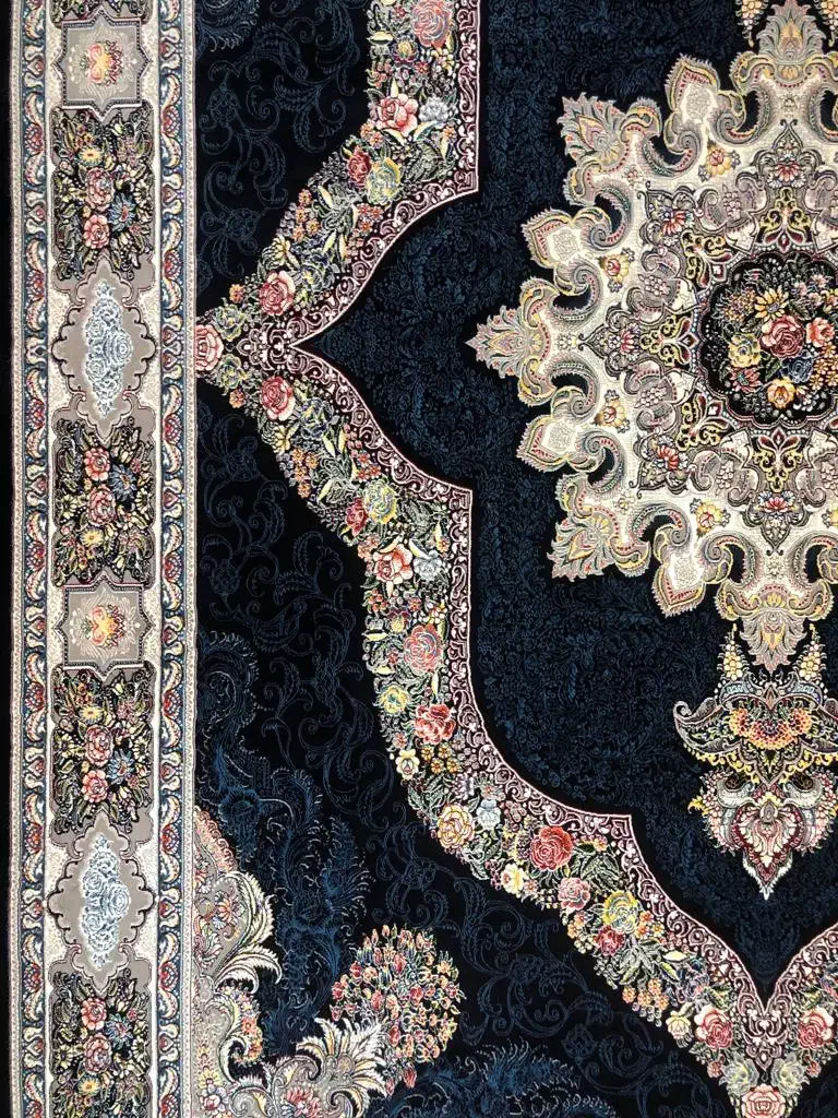 کارینا سرمه ای ۱۰۰۰شانه|فرش|تهران, شهرک ولیعصر شمالی|دیوار