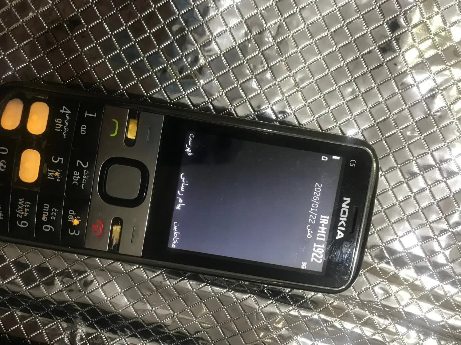 نوکیاc5 با انتقال مالکیت|موبایل|رشت, جانبازان|دیوار