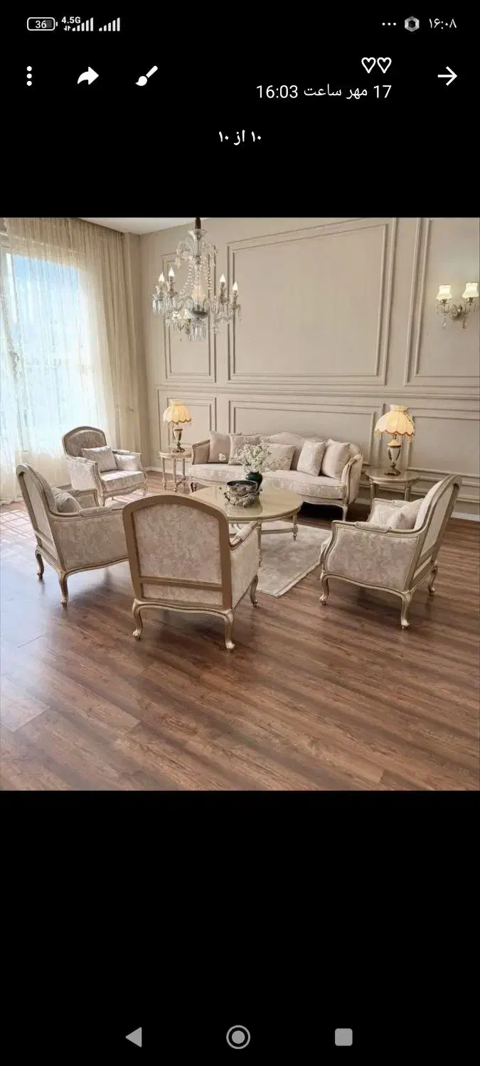 مبل با قسط ماهانه ۳ میلیون|مبلمان خانگی و میز عسلی|جلفا, |دیوار