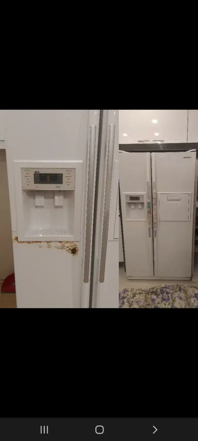 رنگ و نقاشی یخچال و رفع پوسیدگی تمام اهواز میام|خدمات پیشه و مهارت|اهواز, گلستان|دیوار