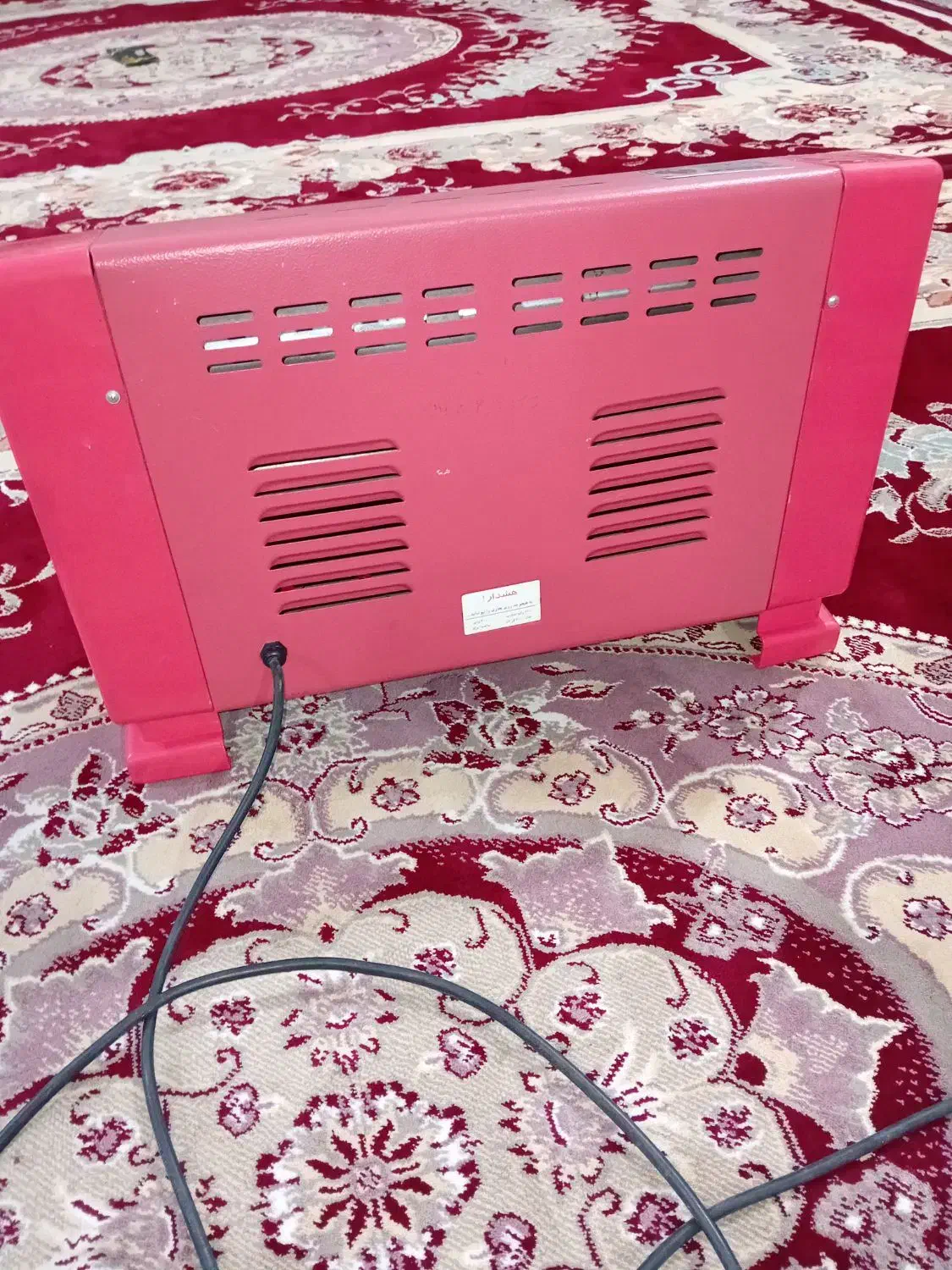 بخاری برقی فن دار در حد|بخاری، هیتر، شومینه|انبارآلوم, |دیوار