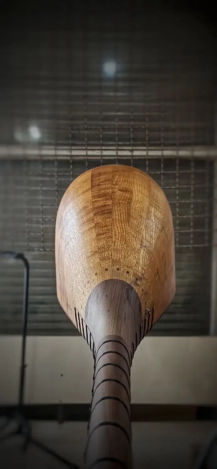 ساز قوپوز-عاشیق سازی(حرفه ای)|سازهای سنتی|تبریز, |دیوار