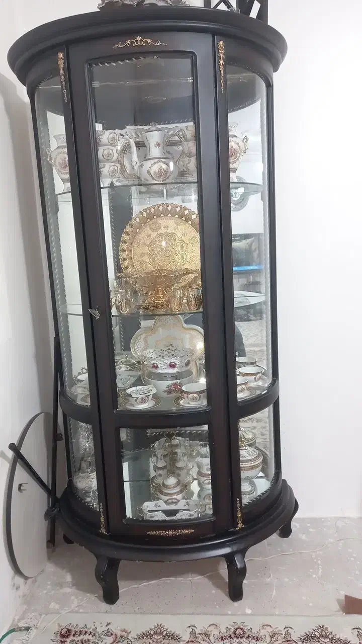 بوفه کامل سالم چوب راش|بوفه، ویترین، کنسول|قزوین, |دیوار