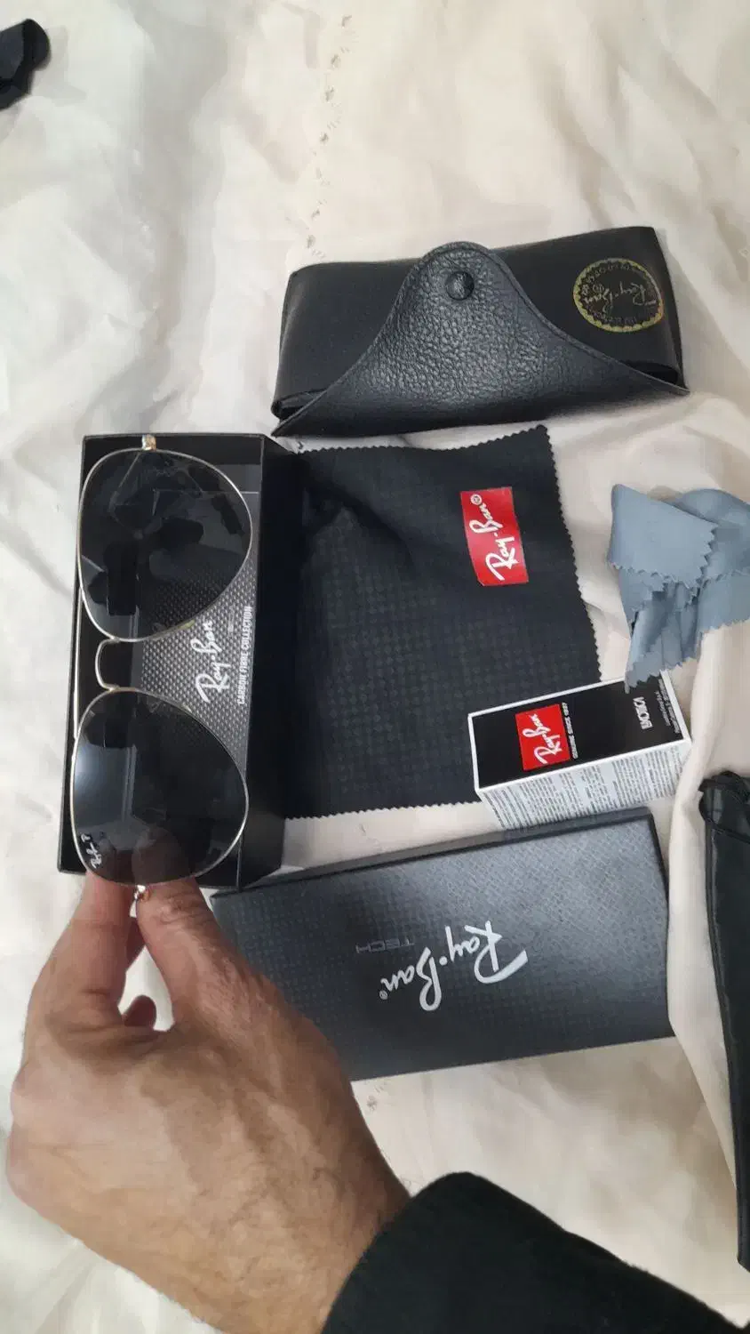 دوعدد عینک ریبن اصل ایتالیا|زیورآلات و اکسسوری|قرچک, پارس سرام|دیوار