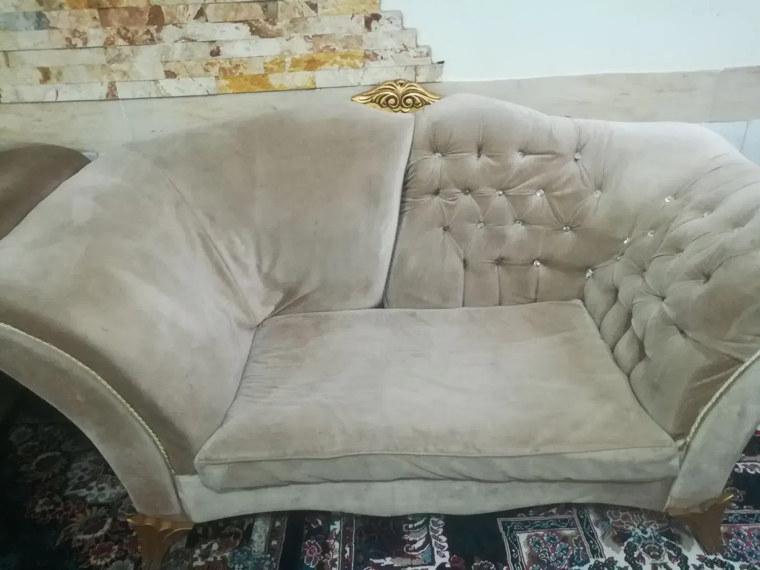 مبل 7 نفره سلطنتی راحتی|مبلمان خانگی و میز عسلی|بیرجند, |دیوار