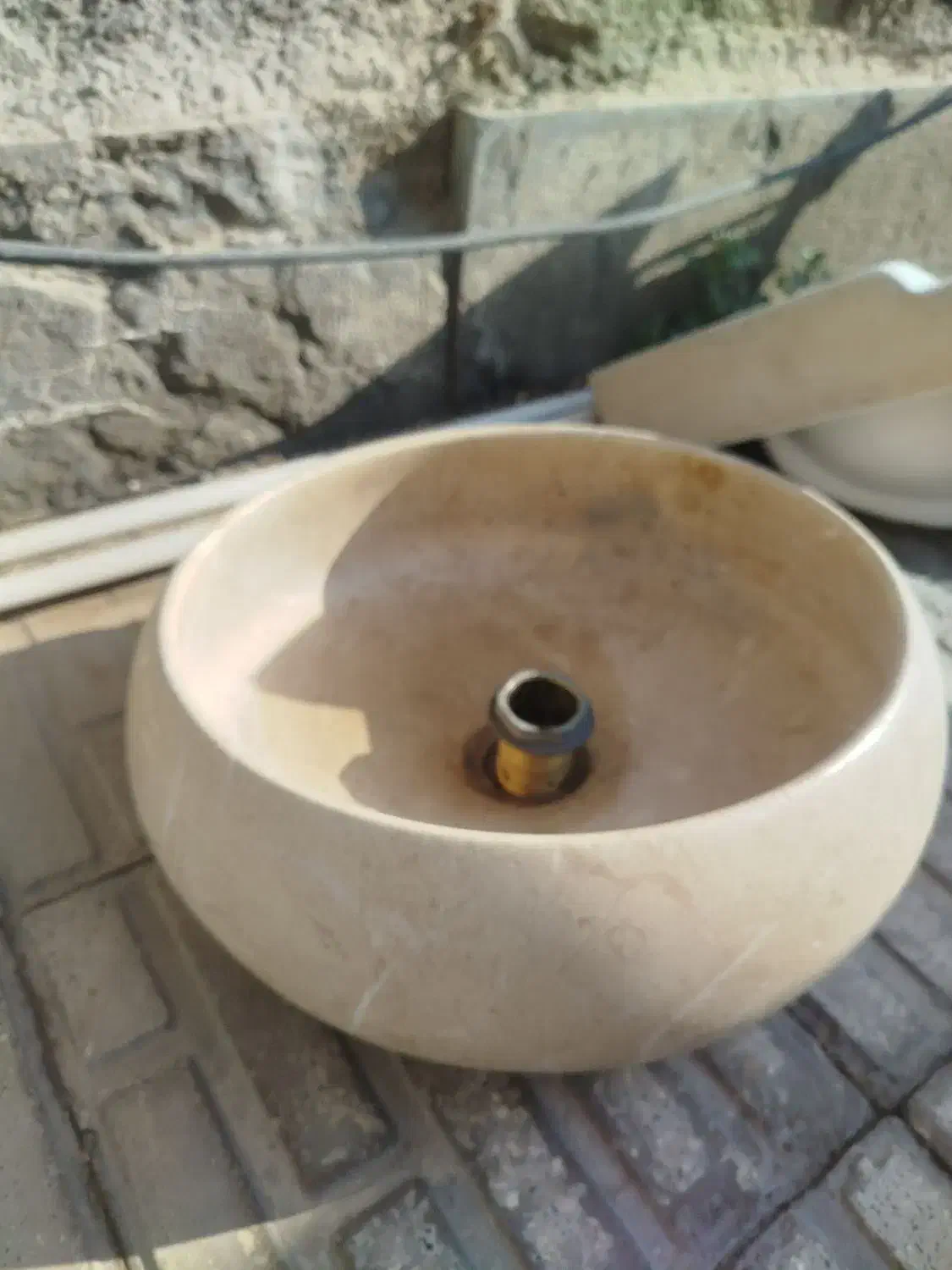 سنگ روشویی گرد|لوازم سرویس بهداشتی|زاهدان, |دیوار