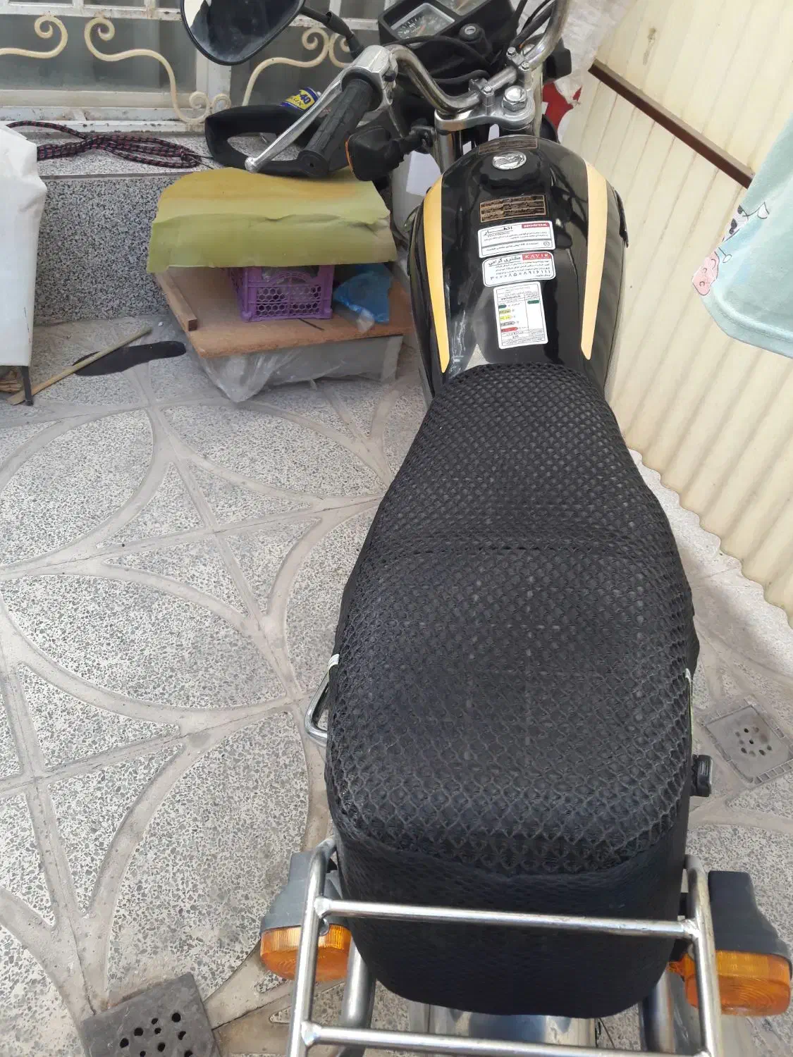 موتورسیکلت پارت۱۲۵ مدل۸۲باب|موتورسیکلت|اصفهان, گرکان|دیوار