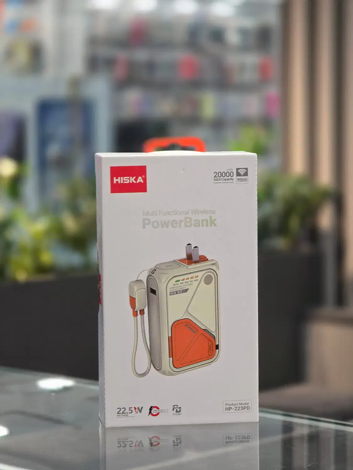 پاوربانک 20000 هیسکا مگ سیف دار|لوازم جانبی موبایل و تبلت|شاهین‌شهر, فردوسی|دیوار