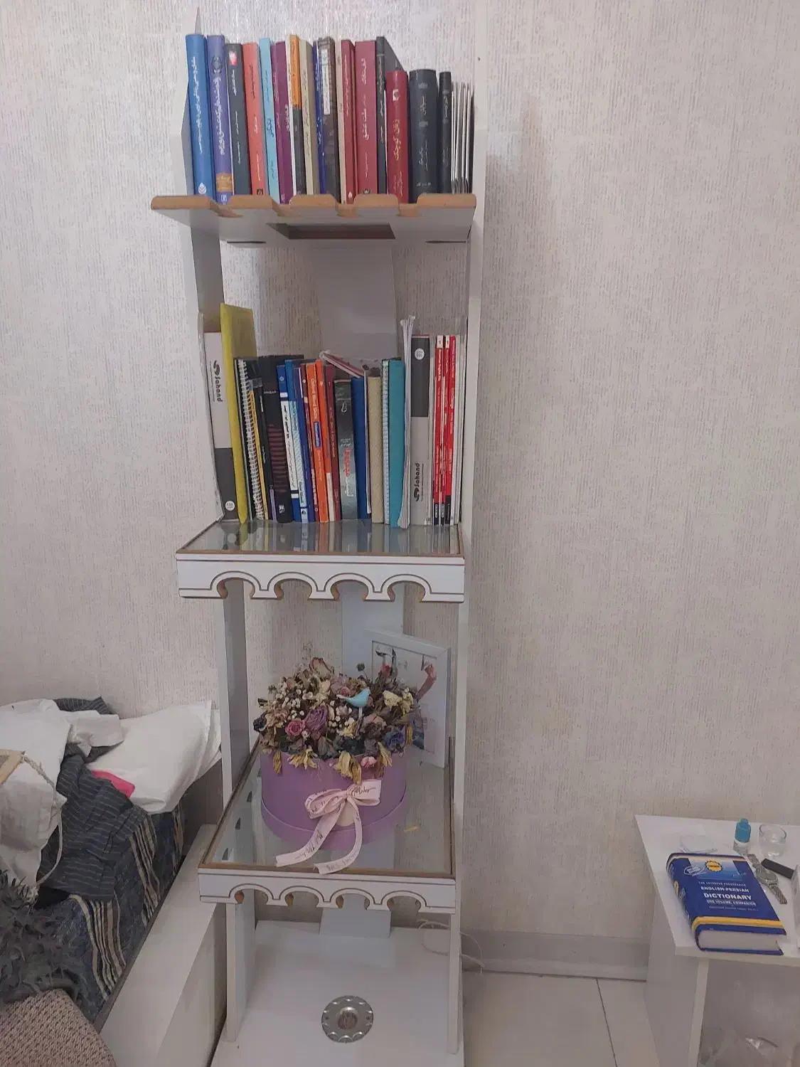 کتابخانه ام دی اف درحدنوزیبا|کتابخانه، شلف، قفسه‌های دیواری|تهران, تهرانسر شرقی|دیوار