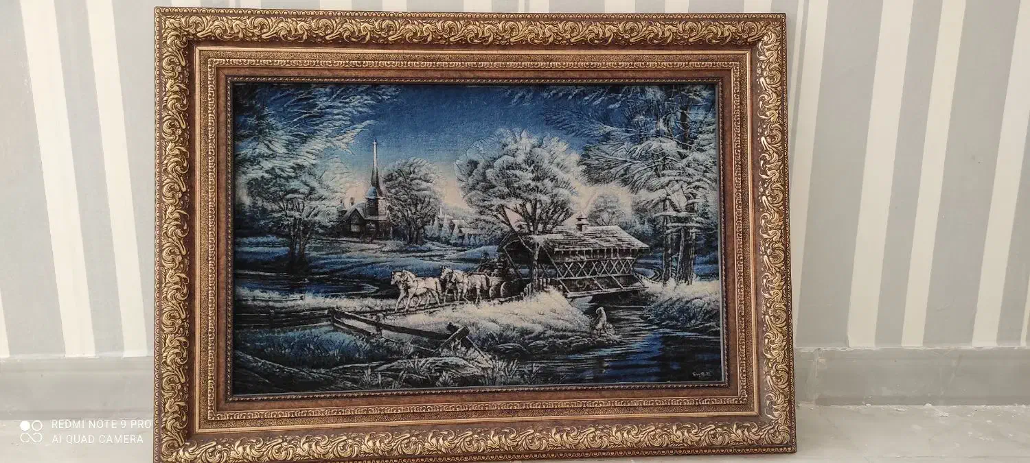 تابلوفرش دست بافت|تابلو فرش|خرمآباد, |دیوار