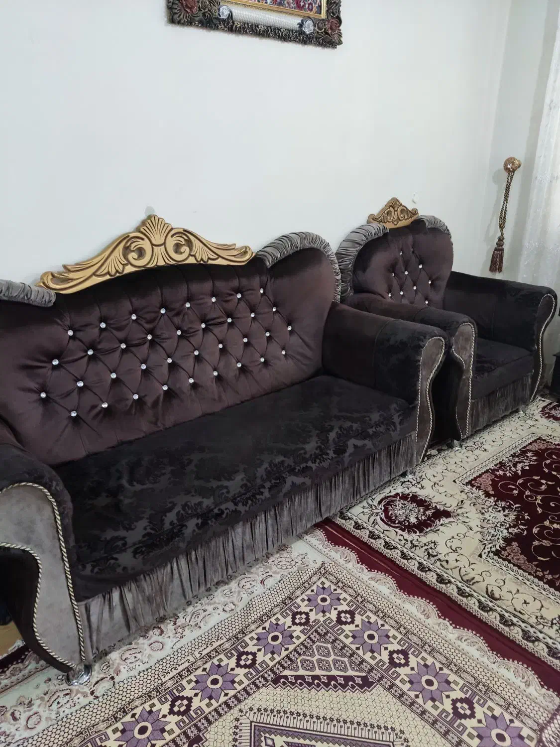 مبل نیمه سلطنتی|مبلمان خانگی و میز عسلی|ارومیه, |دیوار