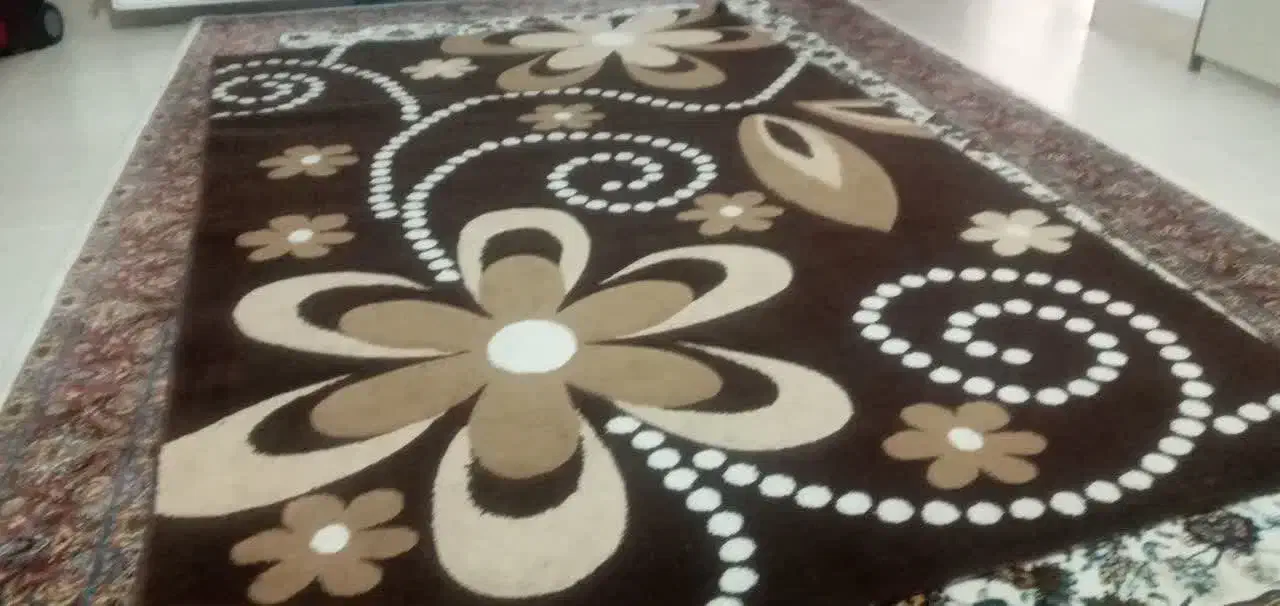 گلیم فرش با جا دستمالی برنز|گلیم، جاجیم، گبه|بروجرد, |دیوار