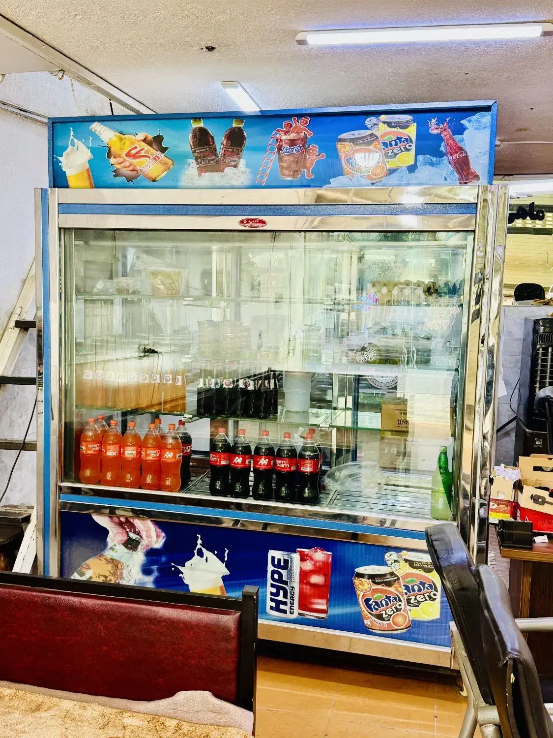 یخچال سه در بزرگ همراه دوعدد اکواریوم ماهی قزل|فروشگاه و مغازه|بانه, |دیوار