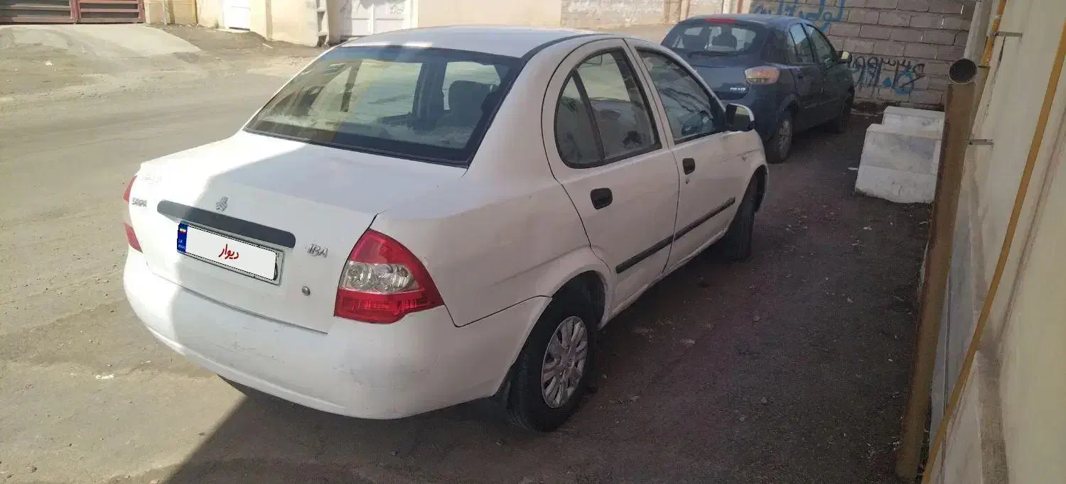 تیبا صندوق دار ۹۰|خودرو سواری و وانت|جیرفت, |دیوار