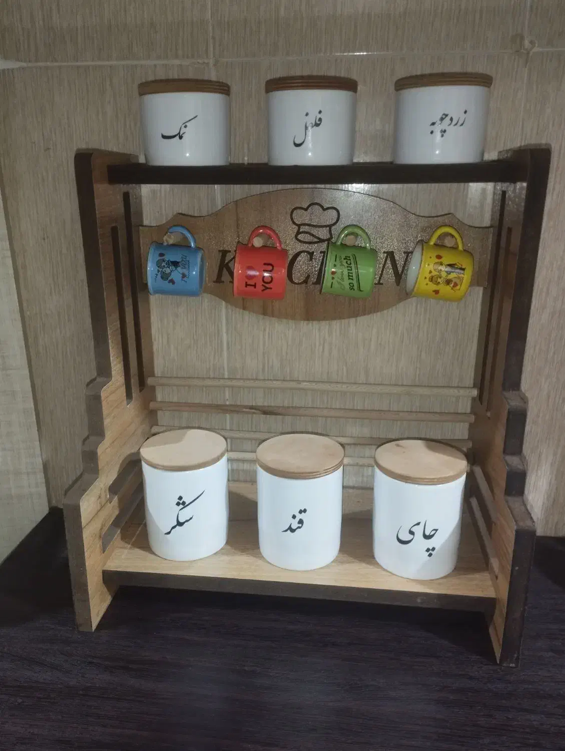 استند شیک و کمجا برای آشپزخانه|آب‌چکان و نظم‌دهنده ظروف|دزفول, |دیوار