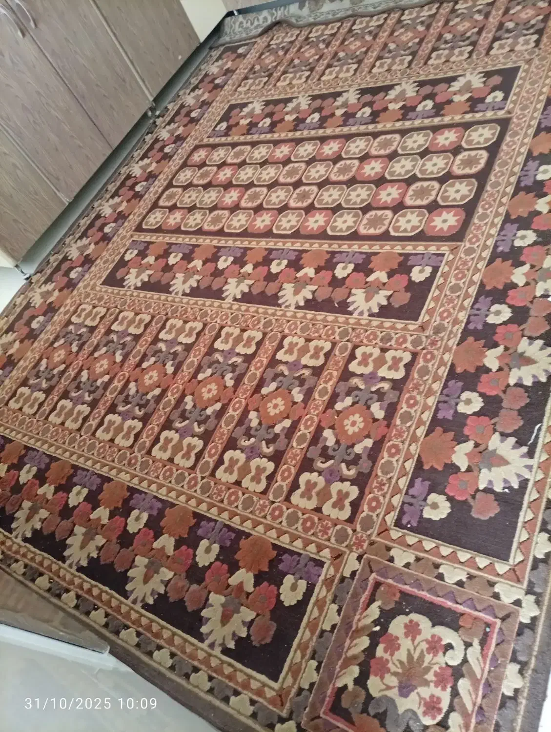 گلیم فرش نه متری و مقداری موکت|موکت|خمینیشهر, |دیوار