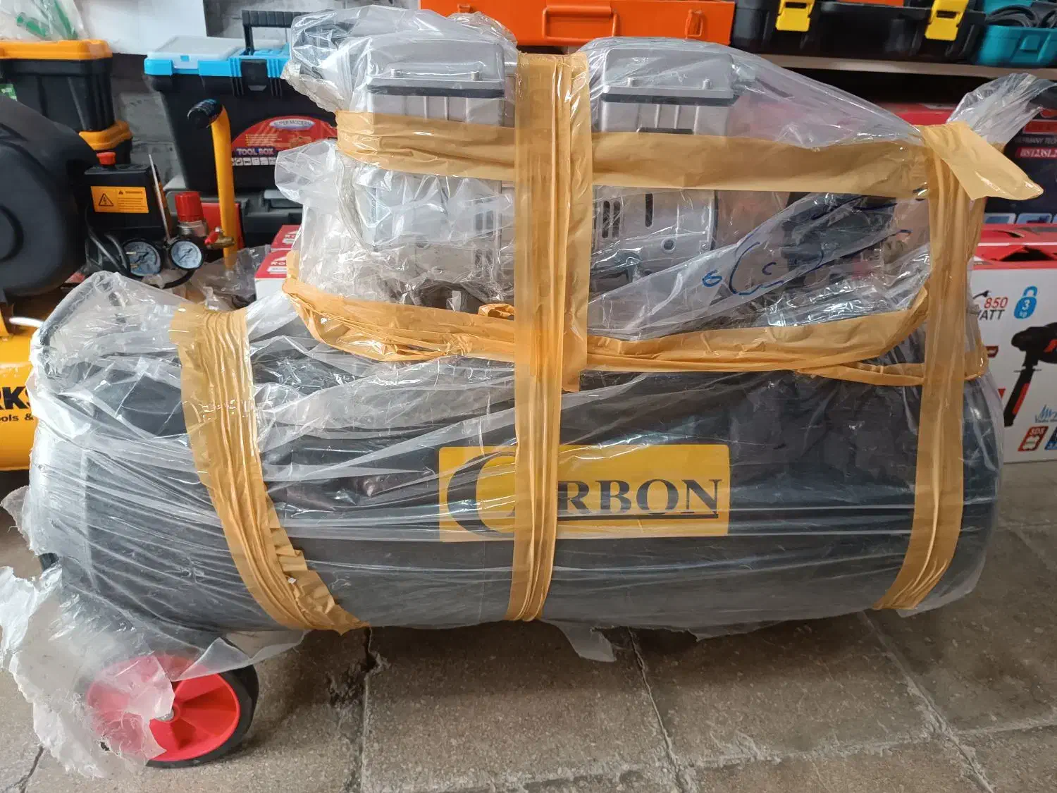 کمپرسور باد 100 لیتری تانکرباد CARBON|ماشینآلات صنعتی|ایلام, |دیوار